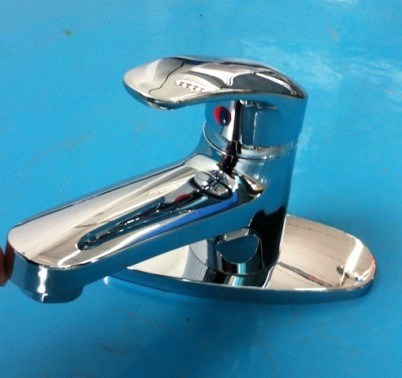Chromed Single Handle Basin Faucet