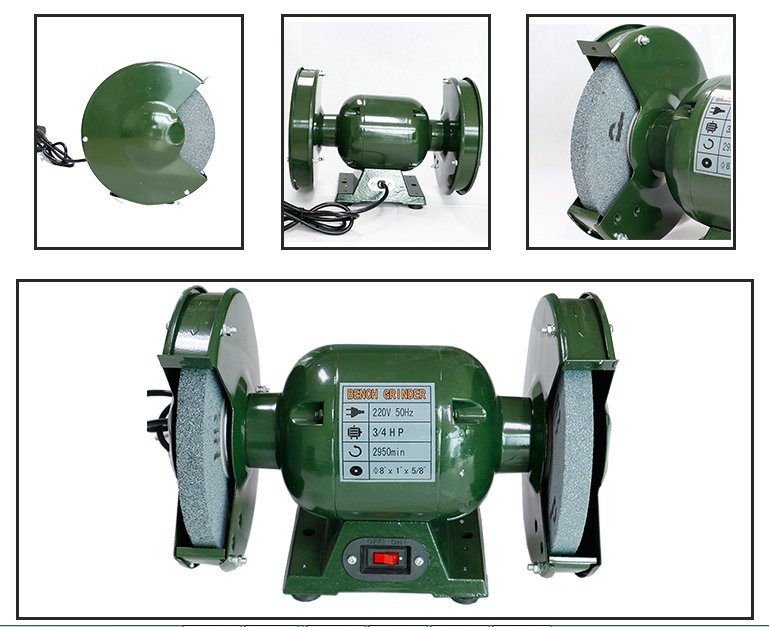 380V/550W Electric Portable Bench Grinder