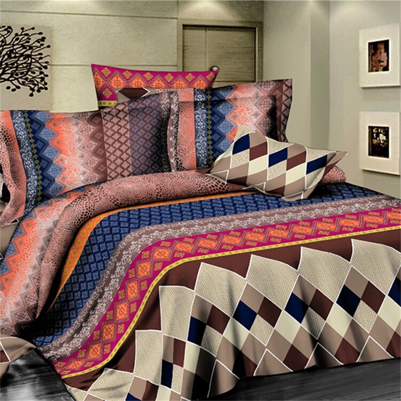 Jacquard Weave Cotton/Polyester Plain Weave Bedding Sets