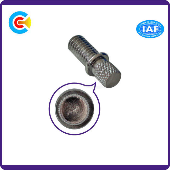 DIN/ANSI/BS/JIS Carbon-Steel/Stainless-Steel Rolling Screw for Building/Railway Machinery Industry Fasteners Screws