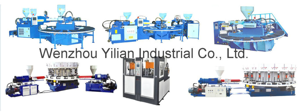 High Quality Automatic Rotary Type Single Color Plastic Direct Shoe Moulding Injection Machine