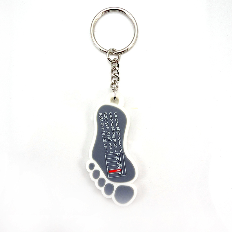 Custom Made Promotional Gift Soft Carton Keychain Rubber PVC Key Chain