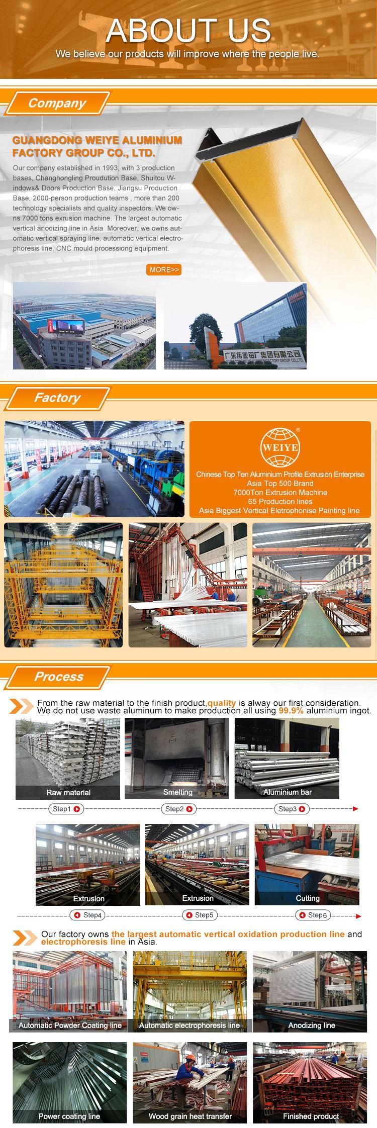 Large Size 7000 Ton Extrusion Machine Aluminium Square Tube