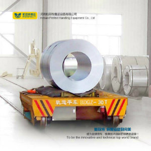 100 Ton Capacity Aluminum Coil Transfer Cart for Steel Industry