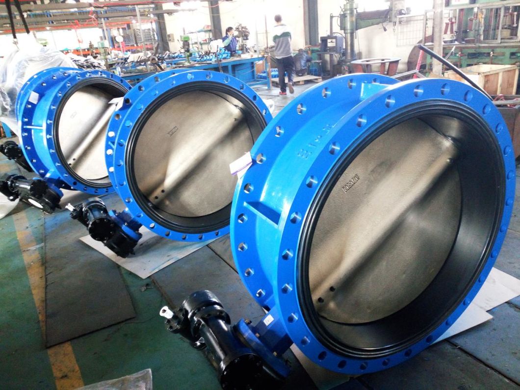 Ci/Di/CF8 Wafer Butterfly Valve with EPDM/PTFE