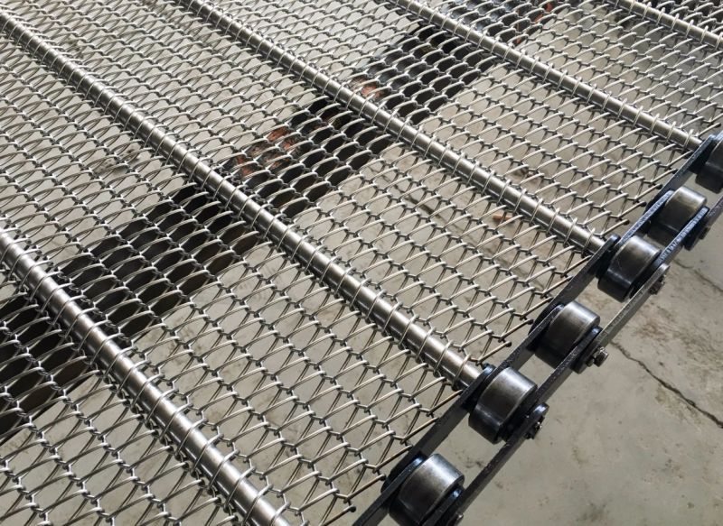 Manufacturer Chain Conveyor Belt Chain Driven Conveyor Wire Mesh