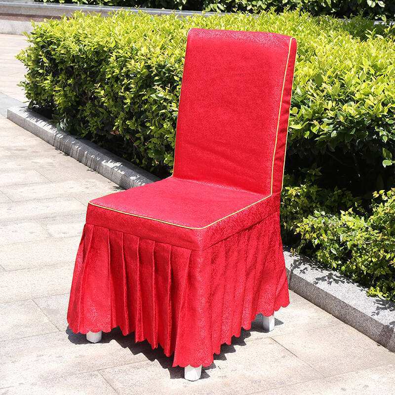 Spandex Polyester Fabric Wrinkled Style Colored Home Chair Cover (JRD916)