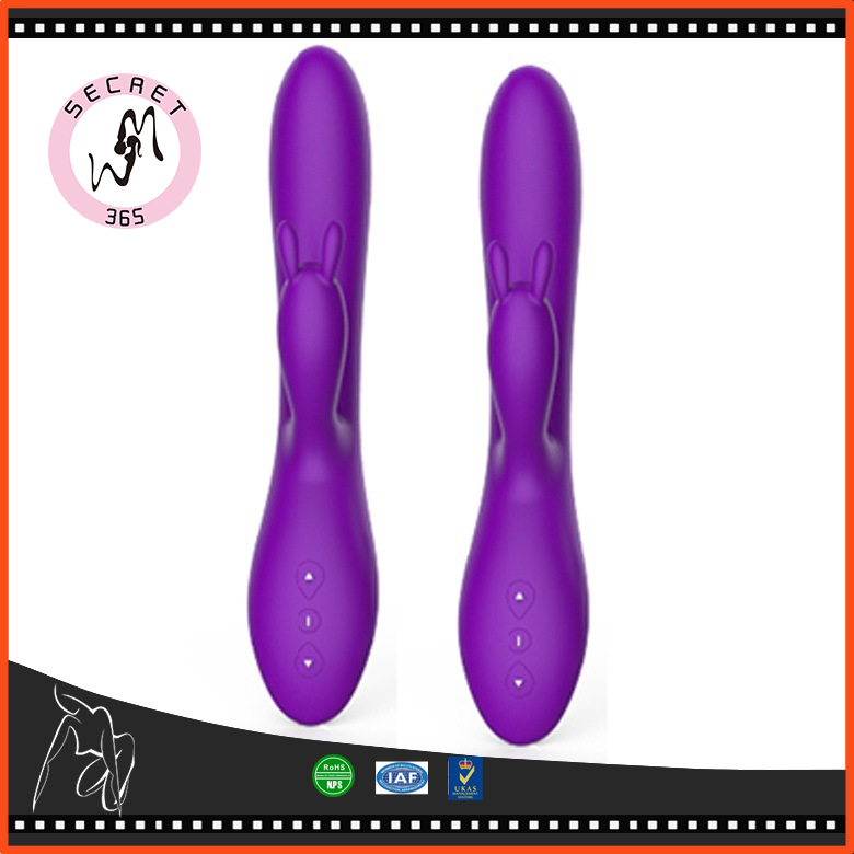 Rechargeable Rabbit Vibrator G Spot Clitoris Stimulator Multispeed Dildo Vibrators