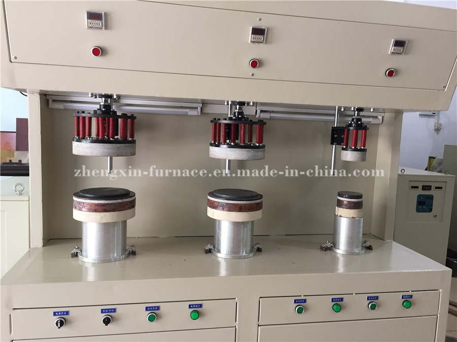 3-Station Pans High Frequency Induction Brazing Machine (GY-30C)