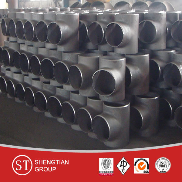 P265gh Carbon Steel/Stainless Steel Seamless Forged Pipe Fitting Tee