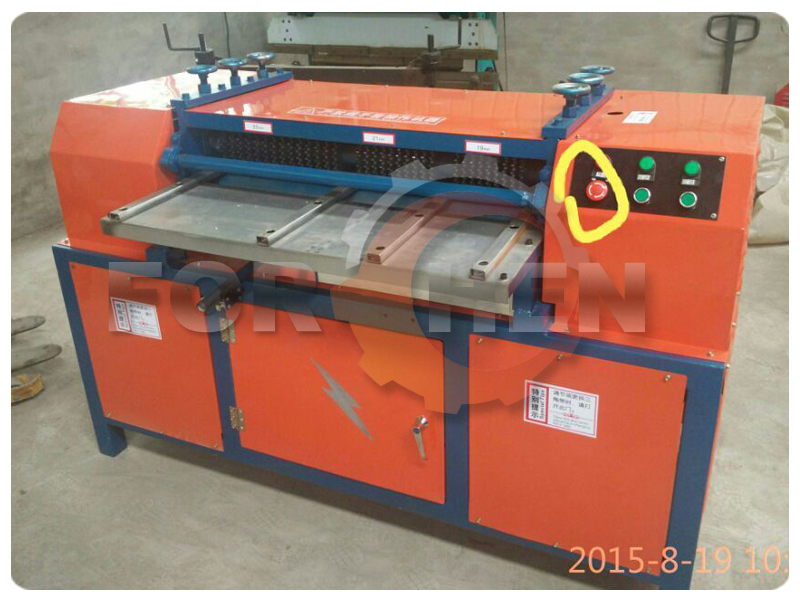 Single and Double Layer Radiator Separating and Recycling Machine