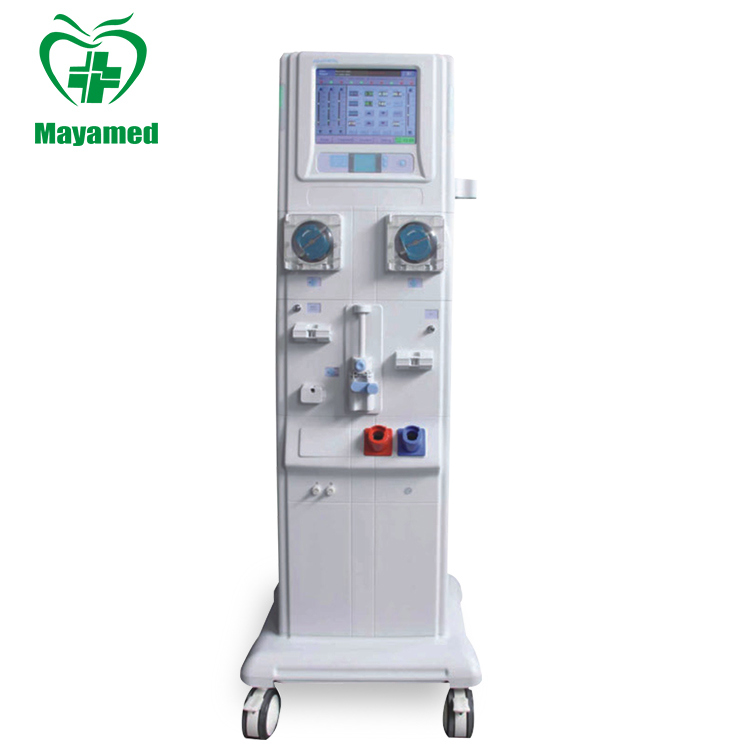 High Quality Medical Mobile Double Pump Kidney Dialysis Machine Hemodialysis Machine Price Hospital Equipment