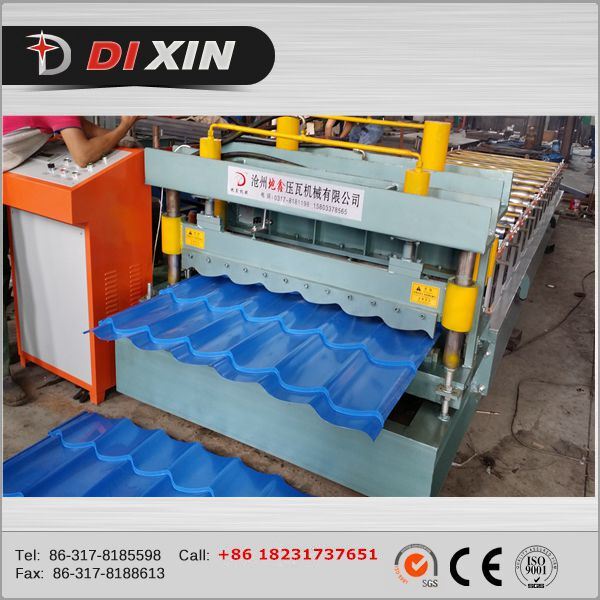 Metal Sheet Roof Tile Forming Machine Glazed Tile 925