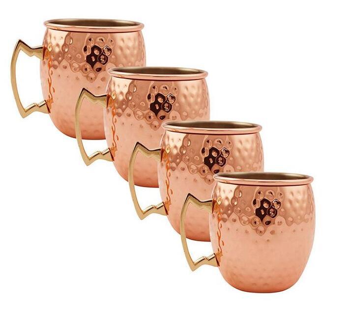 18oz Solid Copper Moscow Mule Mug