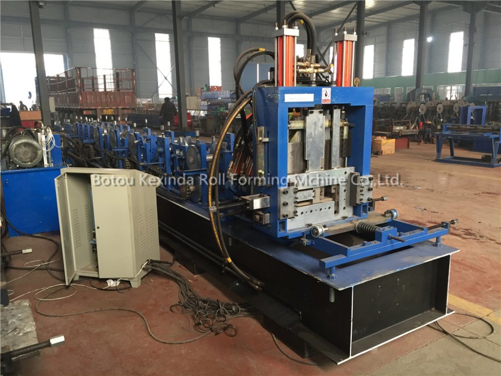 Kxd C Z Shaped Purlin Steel Roll Forming Machine