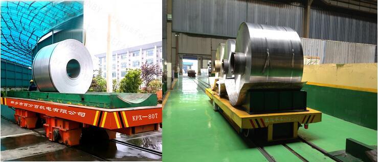 20t Capacity Steel Coil Transporter with Casting Wheels