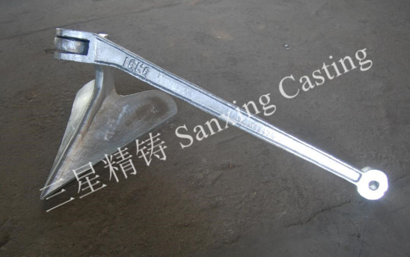 Precision Casting Parts Stainless Steel Bruce Boat Anchor