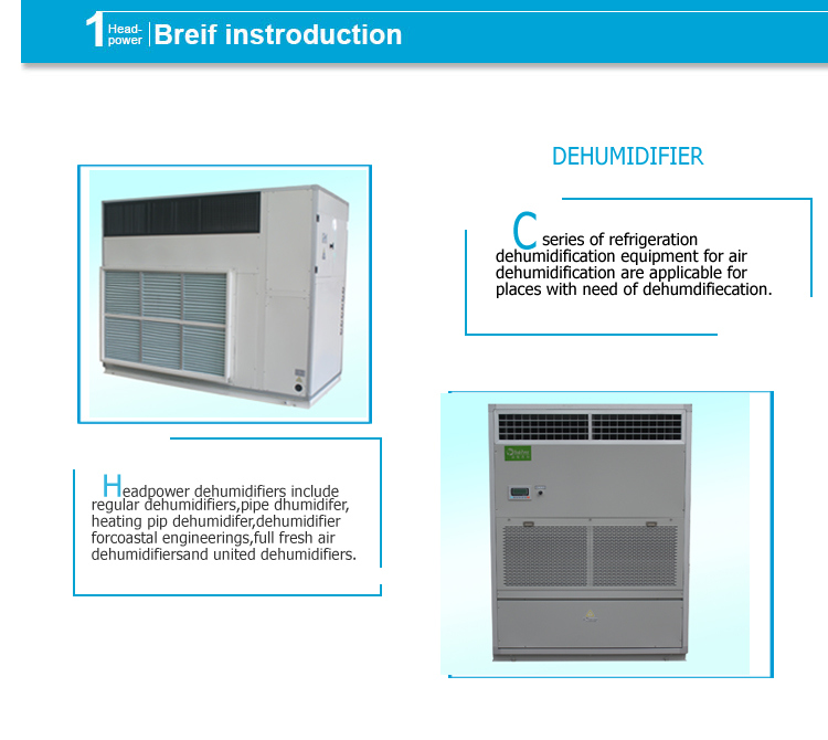 Large Industrial Dehumidifier Used in Commercial Buildings Special Conditioner