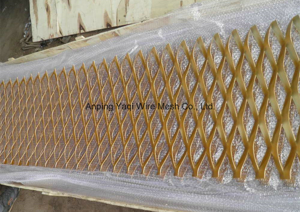 China Supplier of Painted Expanded Metal Mesh Panels or Rolls