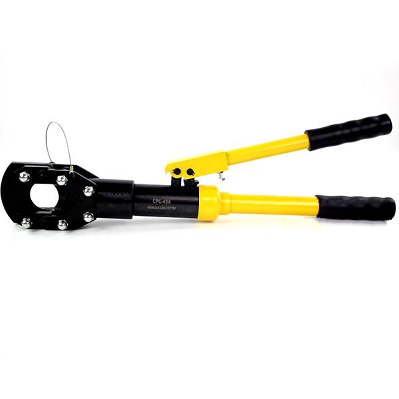 Igeelee Hydraulic Cable Cutter CPC-40A Hydraulic Wire Cutting Tool Steel Wire Cutting Tool Tel Cable Cutter for 40mm Max