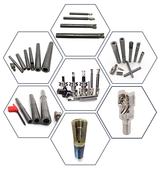 Carbide Screwed Rods with Internal Thread