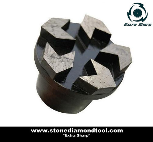Bar Segmented Grinding Plug for Terrazzo and Concrete