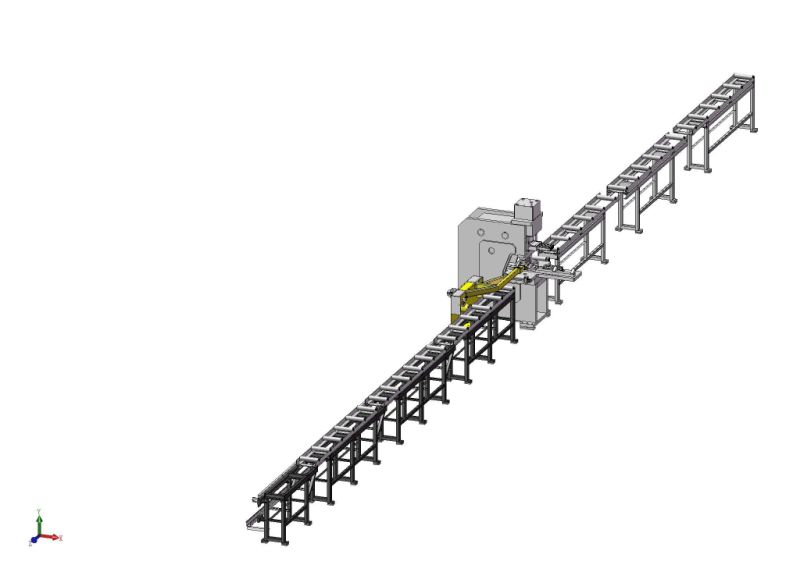 CNC Punching Line for Angles (Model APL16-8)