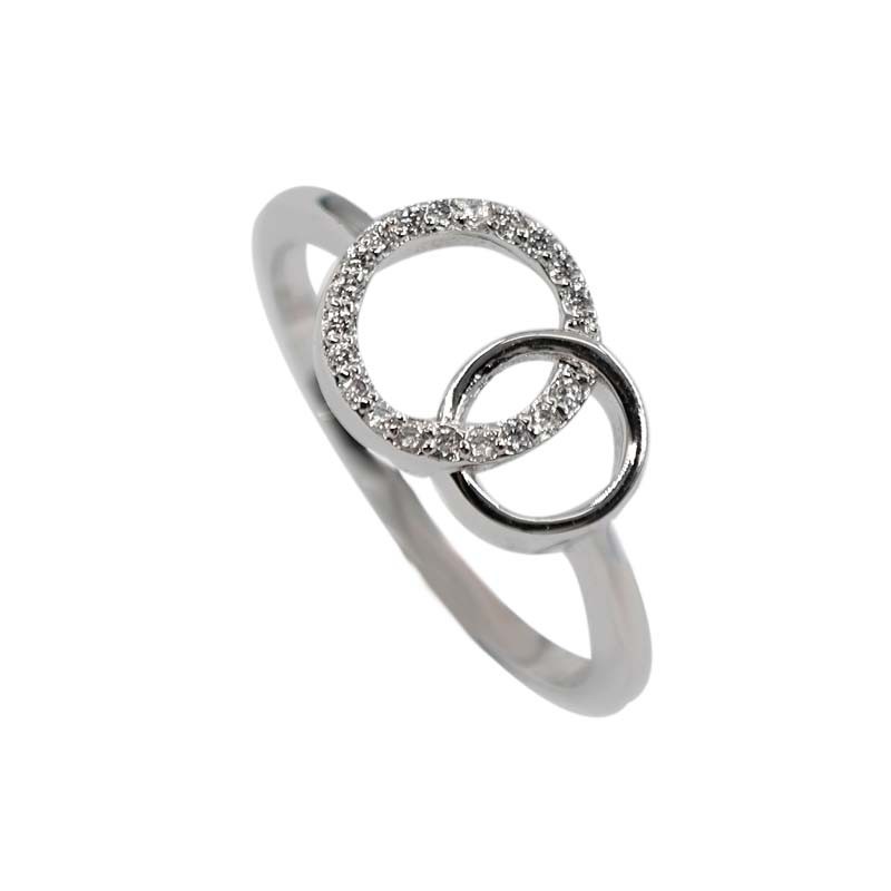 Fashion 925 Sterling Silver CZ Ring Jewellery, Wholesale Jewellery (KR3109)
