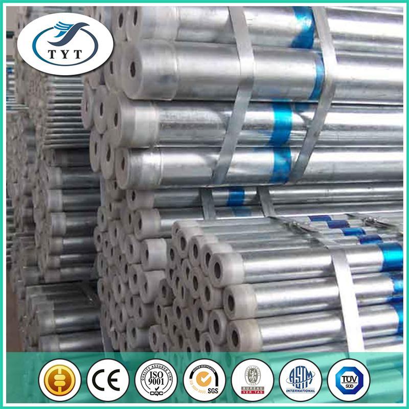 Best for Export GB, BS, ASTM Galvanized Steel Tube From Tyt