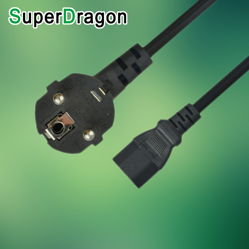 European Standard Plug OEM VDE Certification AC Power Cord for Germany