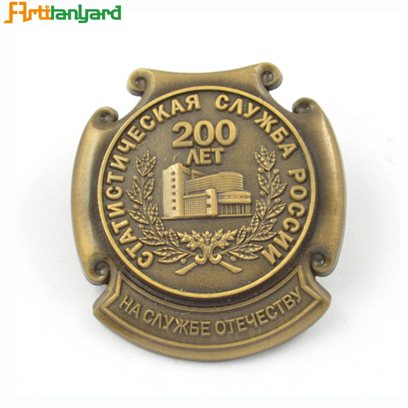 Enamel Souvenir with Custom Metal Pin Badges