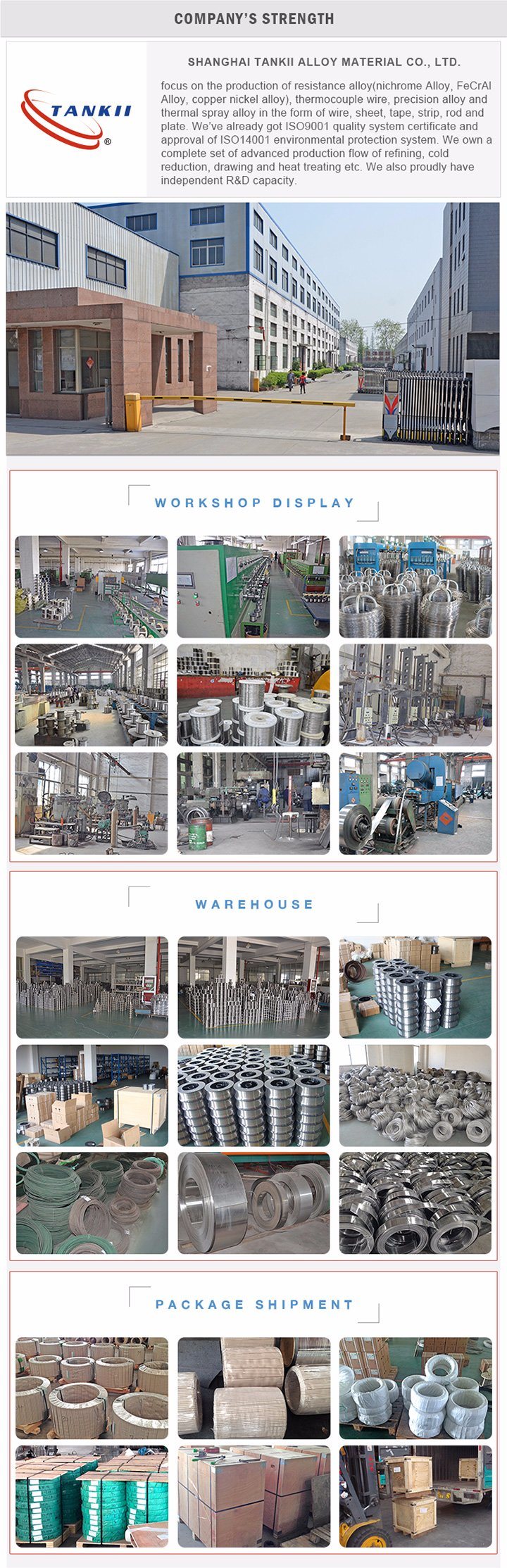 Anticorrosion Alloy Monel400 wire for Salt Making Equipment