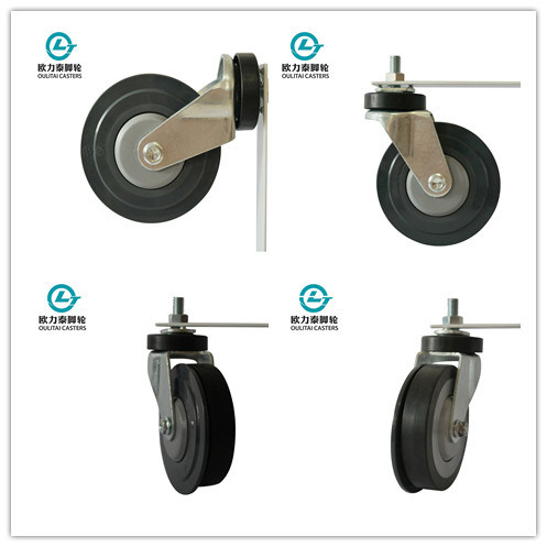 5 Inch Shopping Trolley Elevator Caster (one disc)