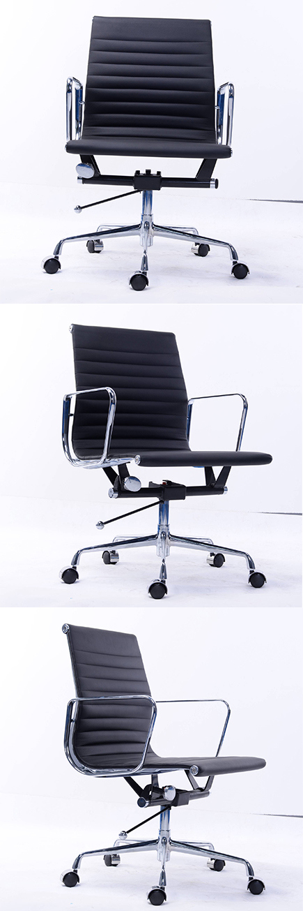 PU Leather Manager Swivel Executive Office Eames Lounge Chair (Fs-8753b)
