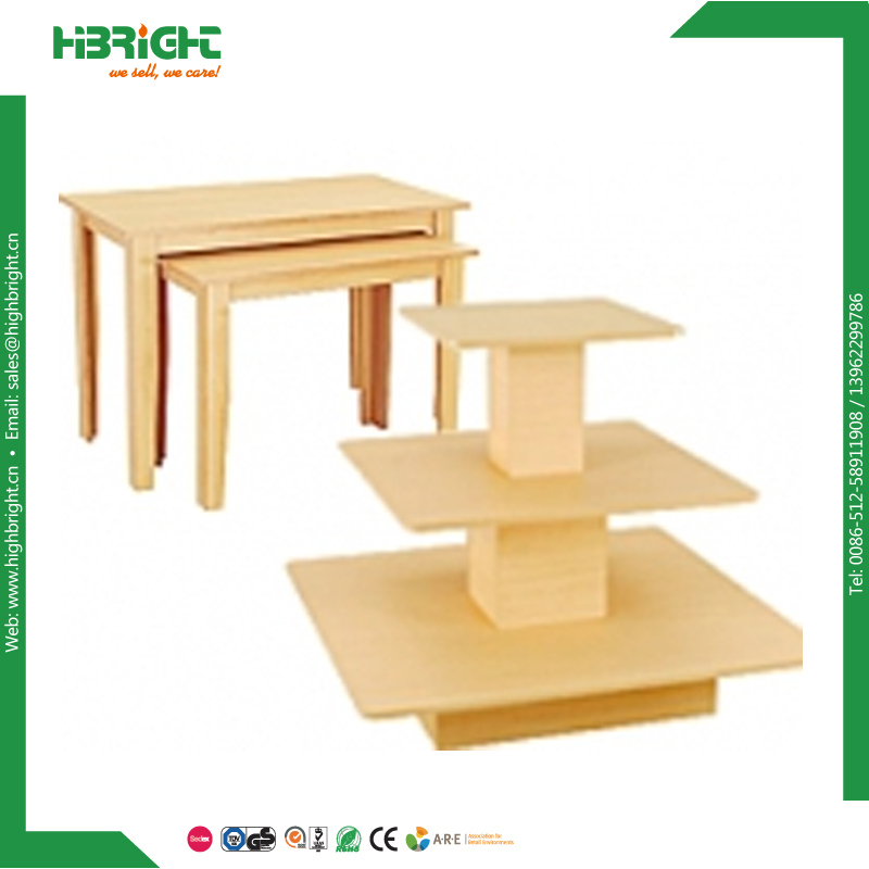 Department Store Wooden MDF Promotional Table