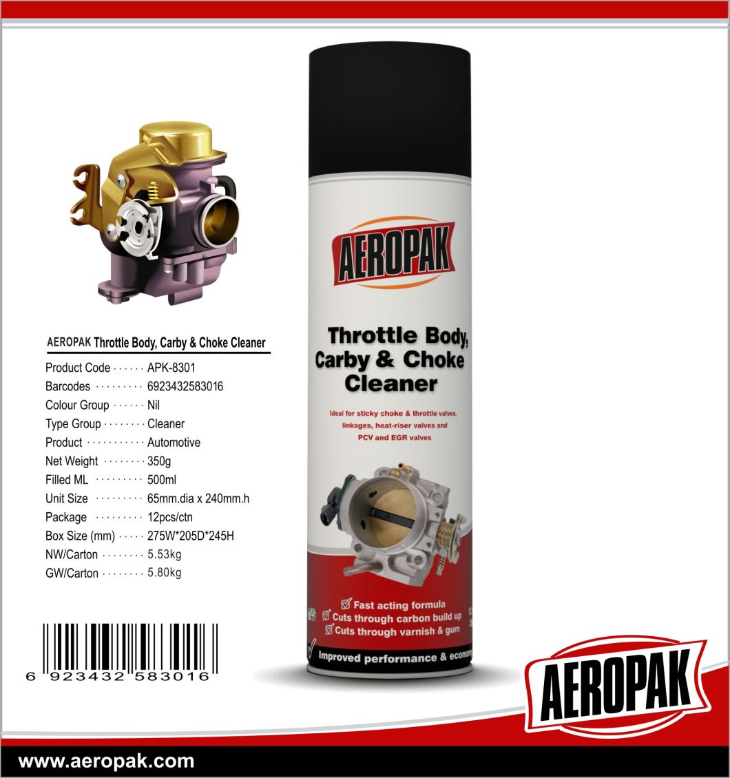 Aeropak Carburetor Cleaner Choke Cleaner