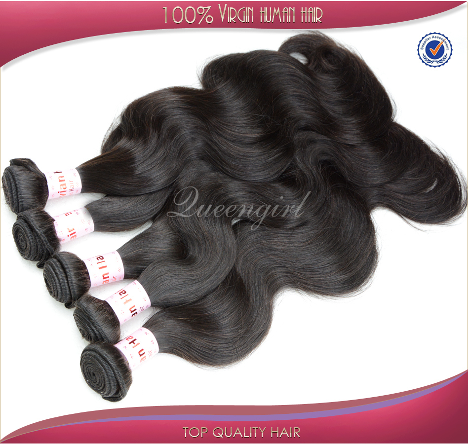 Hot Sale 9A Wavy 100% Virgin Human Hair Weave Body Wave Peruvian Hair Products