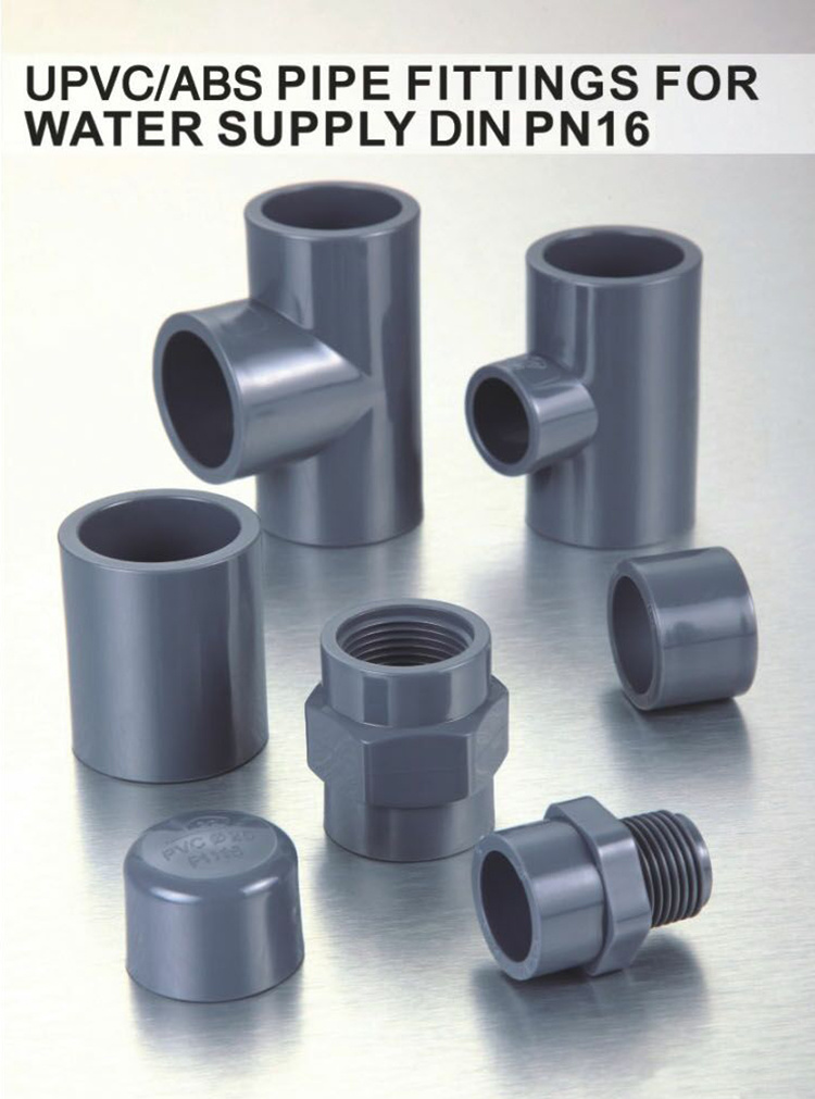 DIN Pn16 Plastic UPVC PVC Pipe Fitting Female Threaded Adaptor