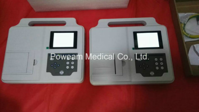 Ce/ISO Approved Patient Monitor, 3 Channel EKG, ECG Machine (EM03)