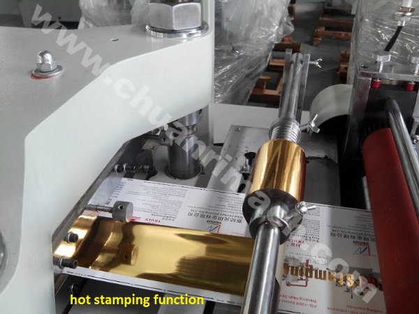 Roll Adhesive Label, Foam Tape, Film Automatic Die-Cutting Hot Stamping Machine