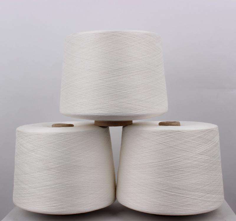 Spun Polyester Yarn for Weaving or Knitting