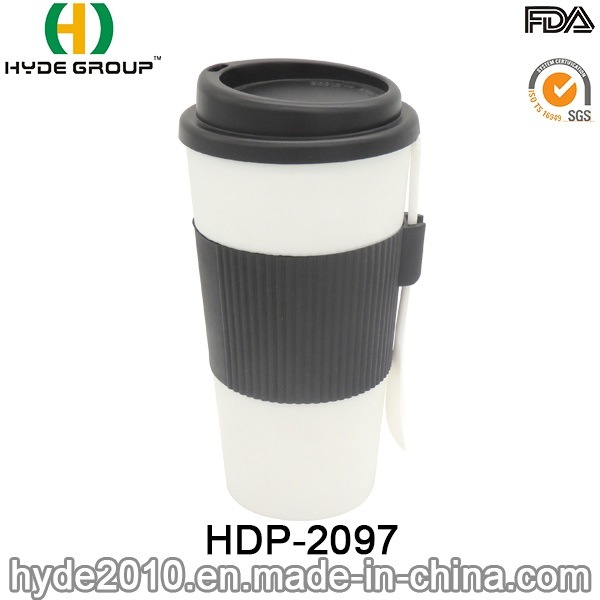 New Design Hot Sales Eco-Friendly Plastic Coffee Mug (HDP-3000)