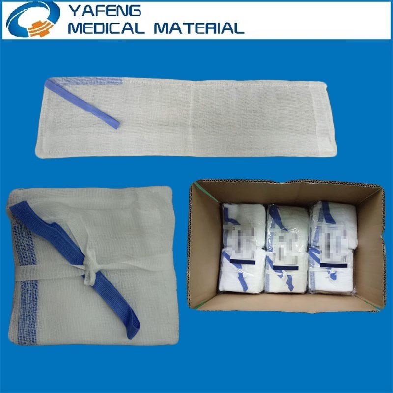 Ce & ISO Certified Non Sterile Laparotomy Sponge for Surgical Use