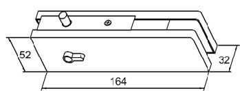 Glass Door Patch Fittings (M-F-605)