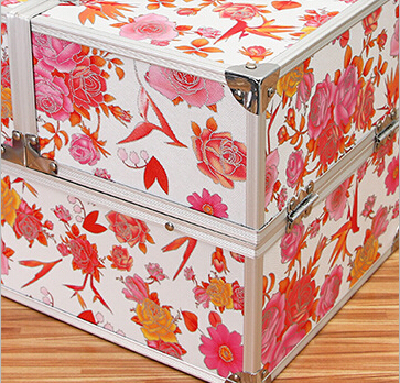 Aluminum Storage Box Cosmetic Makeup Case