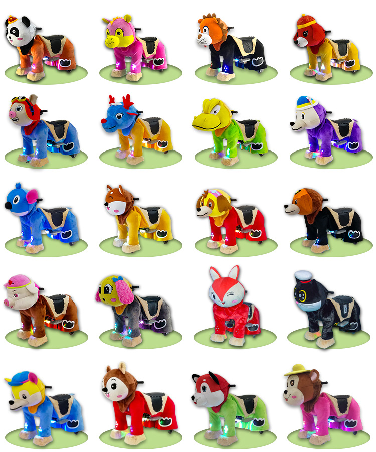 Coin Acceptors Stuffed Animal Ride Electric Pet Rides From Wangdong