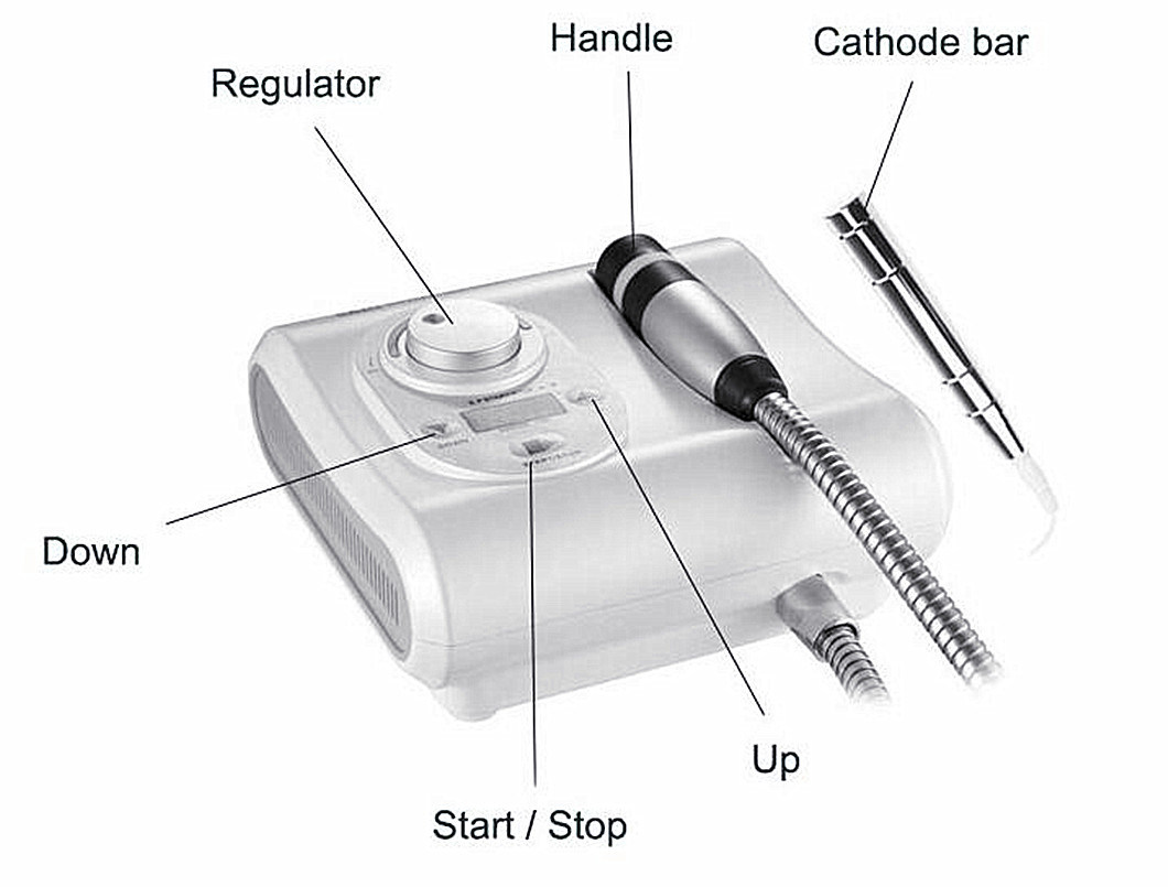 Hot Cold RF Hammer Face Lifting Rejuvenation Beauty Machine