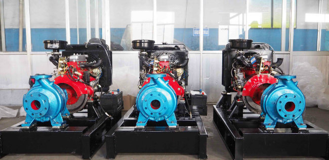 Horizontal Centrifugal End Suction Electric Water Pump