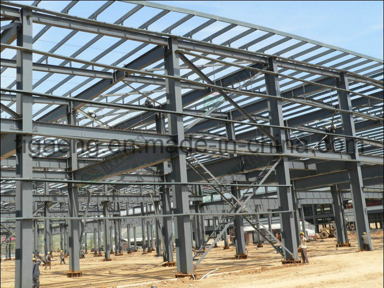 Building Material Quality Assured Construction Metal Space Structure Steel Frame Structure Workshop