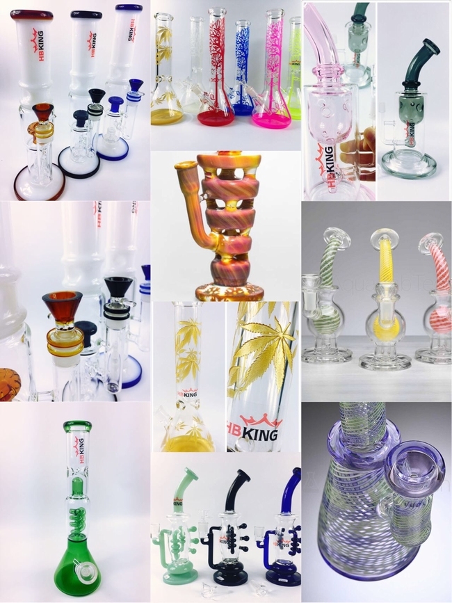 Hot Sale Recyler Hookah Glass Water Pipe Glass Pipe
